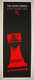 2007 The White Stripes - Edmonton Concert Poster by Rob Jones