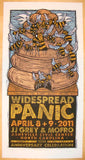 2011 Widespread Panic - Asheville Concert Poster by Gary Houston