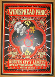 2011 Widespread Panic - Austin Concert Poster by Miller & Keener