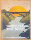 2015 Widespread Panic - Lewiston Silkscreen Concert Poster by Half and Half