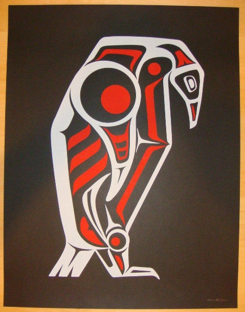 2010 The White Stripes - Black Penguin Silkscreen Art Print by Rob Jones