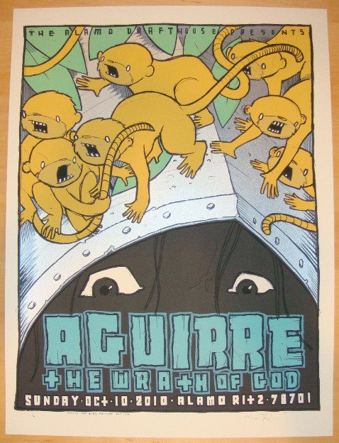 2010 "Aguirre The Wrath Of God" - Movie Poster by Jay Ryan