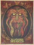 2016 Alabama Shakes - Taos Silkscreen Concert Poster by Todd Slater