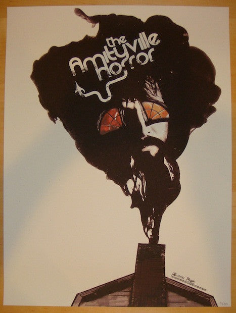 2013 "The Amityville Horror" - Movie Poster by Jay Shaw