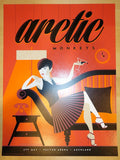 2014 Arctic Monkeys - Auckland Concert Poster by Tom Whalen