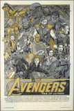 2015 "Avengers: Age of Ultron" - Variant Silkscreen Movie Poster by Tyler Stout