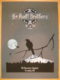 2012 Avett Brothers - Troutdale II Concert Poster by Kat Lamp
