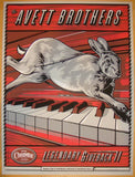 2013 Avett Brothers - Charleston SC Concert Poster by Crisler