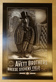 2015 The Avett Brothers - Madison Silkscreen Concert Poster by Moctezuma