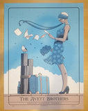 2015 The Avett Brothers - Santa Barbara Concert Poster by Charles Crisler