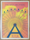 2017 The Avett Brothers - Orlando Silkscreen Concert Poster by Kyle Baker