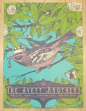 2017 The Avett Brothers - Savannah II Silkscreen Concert Poster by Status Serigraph