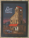 2018 The Avett Brothers - Bakersfield Silkscreen Concert Poster by Nicholas Moegly