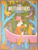 2018 The Avett Brothers - Milwaukee I Silkscreen Concert Poster by Half and Half