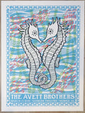 2019 The Avett Brothers - Mobile Silkscreen Concert Poster by Kat Lamp
