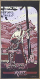 2021 The Avett Brothers - Red Rocks III Silkscreen Concert Poster by Darin Shock