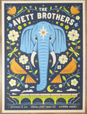 2021 The Avett Brothers - Richmond Silkscreen Concert Poster by Half and Half