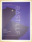 2014 Bastille - San Francisco Silkscreen Concert Poster by Jason Munn