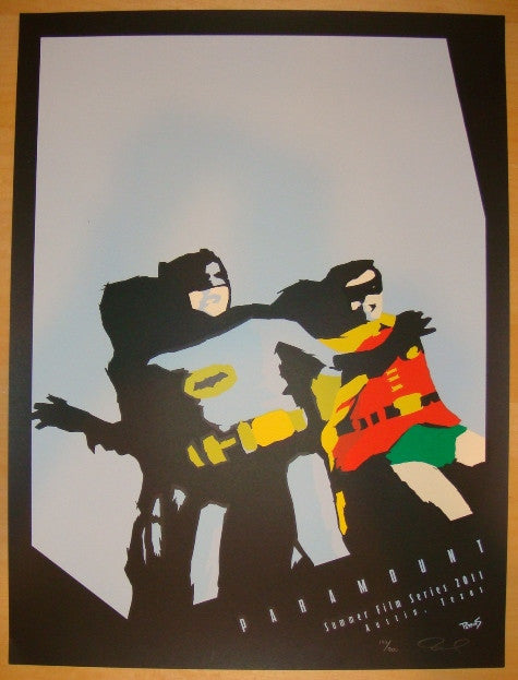 2011 "Batman" - Silkscreen Movie Poster by Billy Perkins