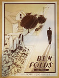 2015 Ben Folds - Chicago Silkscreen Concert Poster by Justin Santora