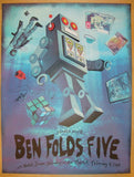 2013 Ben Folds Five - Seattle Concert Poster by Jon Smith