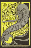 1967 Buffalo Springfield / Steve Miller - Fillmore Concert Poster by Wes Wilson OP-2