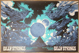 2021 Billy Strings - Oakland Uncut Silkscreen Concert Poster by Ken Taylor