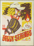 2021 Billy Strings - Schaumburg I Silkscreen Concert Poster by Furturtle