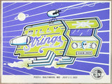 2022 Billy Strings - Baltimore Silkscreen Concert Poster by Andy Vastagh