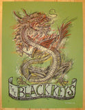 2008 The Black Keys - London Concert Poster by Dan Grzeca