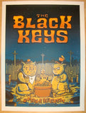2011 The Black Keys - Ottawa Concert Poster by Matt Leunig