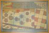 2012 The Black Keys - Glasgow Concert Poster by Landland