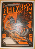 2012 The Black Keys - Sydney I Concert Poster by Ken Taylor