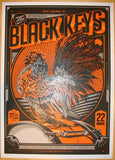 2012 The Black Keys - Sydney I Concert Poster by Ken Taylor