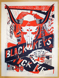 2012 The Black Keys - Las Vegas Concert Poster by Tyler Stout