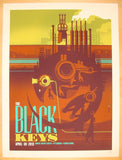 2013 The Black Keys - Pittsburgh Concert Poster by Tom Whalen