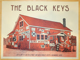 2014 The Black Keys - Milwaukee Concert Poster by Landland