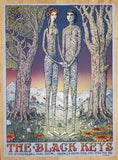 2015 The Black Keys - NYC Silkscreen Concert Poster by David Welker