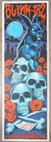 2016 Blink-182 - Irvine Silkscreen Concert Poster by Brandon Heart
