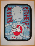 2004 Blonde Redhead Silkscreen Concert Poster by Tara McPherson
