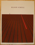 2011 "Blood Simple" - Silkscreen Movie Poster by Jason Munn