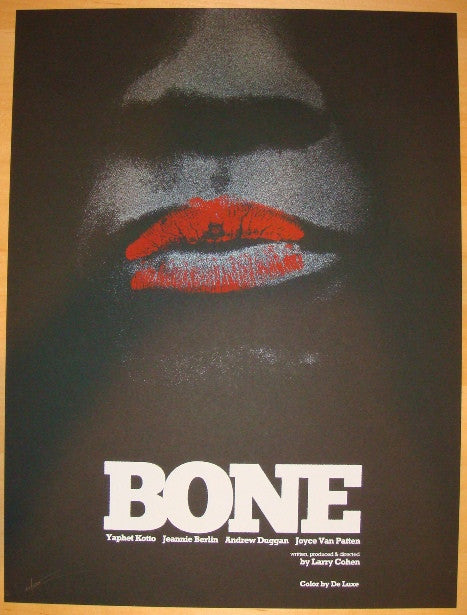 2012 "Bone" - Silkscreen Movie Poster by Jay Shaw