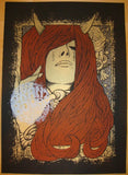 2010 Brant Bjork - Belgium Silkscreen Concert Poster by Malleus