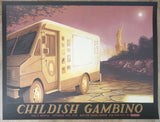 2018 Childish Gambino - NYC I Variant Concert Poster by Justin Santora