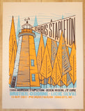 2017 Chris Stapleton - Charlotte Silkscreen Concert Poster by Andy Vastagh