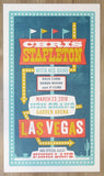 2018 Chris Stapleton - Las Vegas Letterpress Concert Poster by Brad Vetter