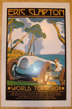 2011 Eric Clapton - World Tour Silkscreen Poster by Firehouse