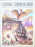 2019 Claypool Lennon Delirium - Lewiston/Utica Silkscreen Concert Poster by Zeb Love