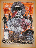 2011 "Clockwork Orange" - Silkscreen Movie Poster by Cooper