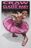 1995 Craw (95-34) Silkscreen Concert Poster by Derek Hess